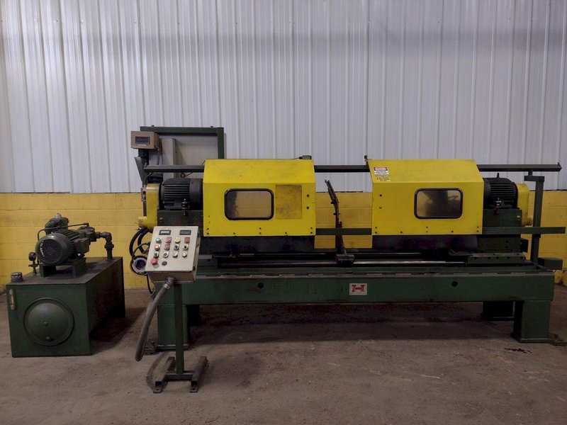 3″ X .120″ HAVEN MODEL #912 DOUBLE END TUBE CHAMFERING MACHINE: STOCK #15806