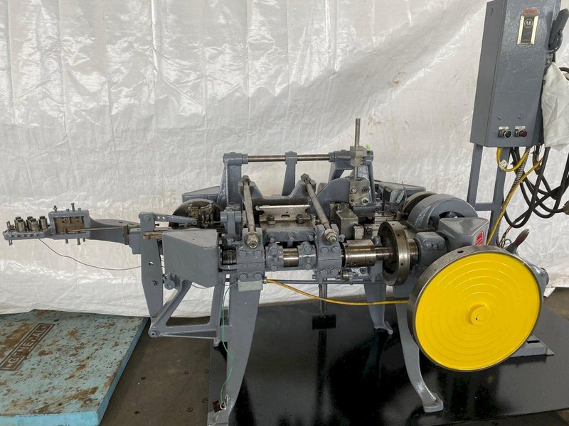 1/8&quot; X 10&quot; NILSON S-2-F 4 SLIDE WIRE MACHINE. STOCK # 0510919