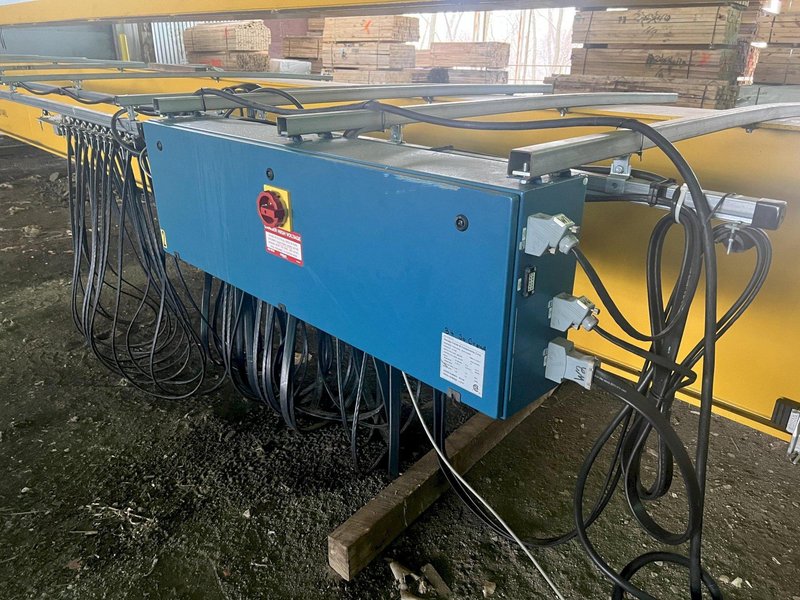 10 TON X 67'-4" SPAN DEMAG TOP RUNNING SINGLE GIRDER BRIDGE CRANE: STOCK #18204