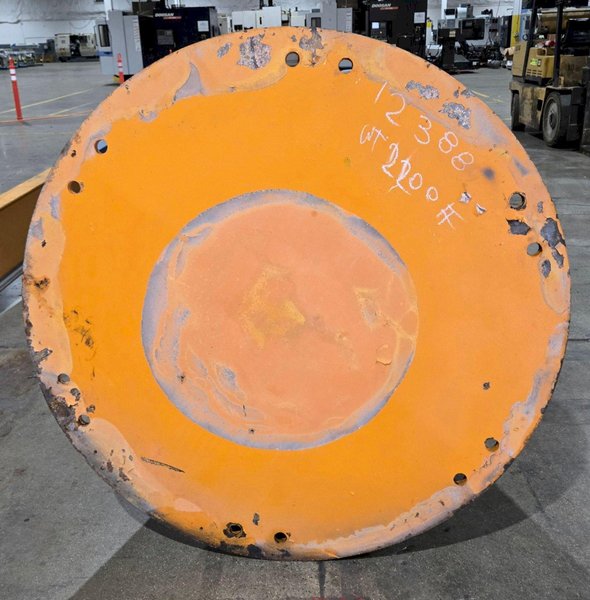 ABELL-HOWE 2 TON JIB CRANE USED