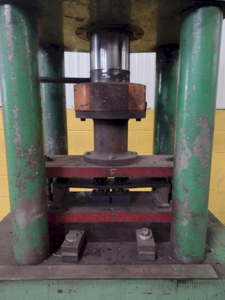 150 TON FABRILINE - PEDDINGHAUS MODEL #FS88 4-POST HYDRAULIC PRESS / PUNCH / SHEAR: STOCK #16358