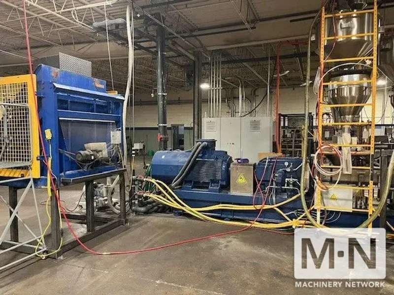 71 MM COWELL CO-ROTATING TWIN SCREW EXTRUDER MODEL CWT75 PLUS MFG 2023