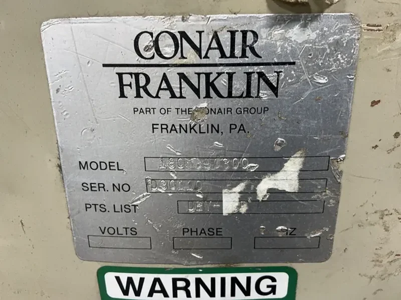 Conair Franklin Approx. 160 Gal Drying Hopper - 1805390300