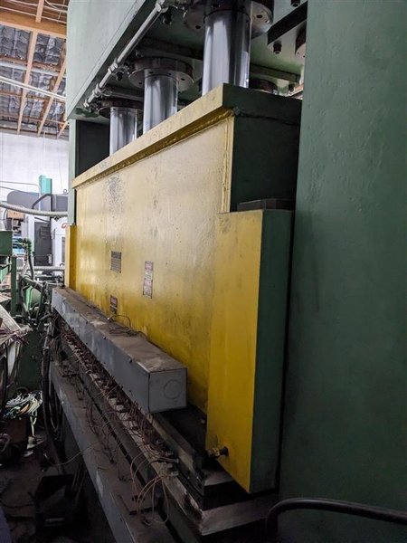 650 Ton Newman Hydraulic Press, 1990 – 7′ x 3′