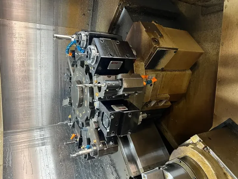 2018 OKUMA GENOS L300-MYW-E | Lathes, CNC (3-Axis or More)