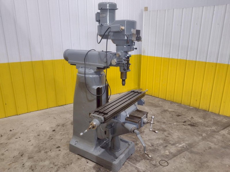2 HP ALLIANT MODEL 100-1520 RAM TYPE VERTICAL MILL: STOCK #10353