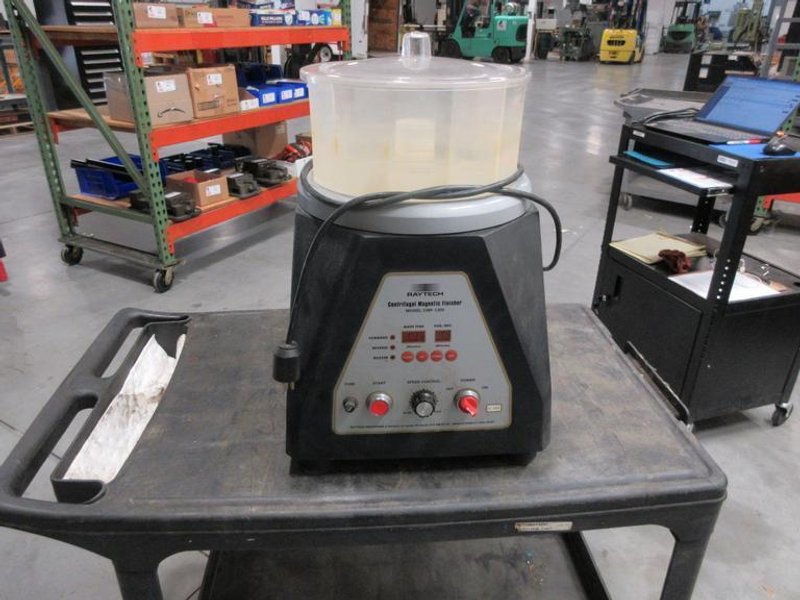 Raytech Centrifugal Magnetic Finisher, Model CMF-1200- Auction Item