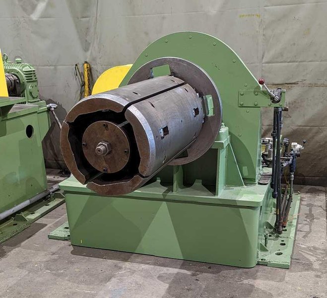 24" x 4.12" x 6,000# Ruesch Slitting Line STOCK# 4244