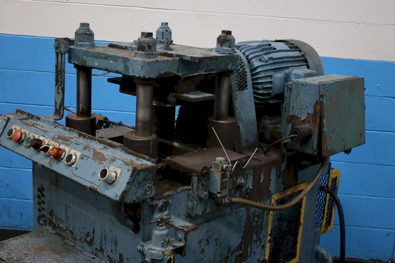 25 TON TISHKEN MODEL# CO-8-12-25 4 POST CUTOFF PRESS: STOCK #74367