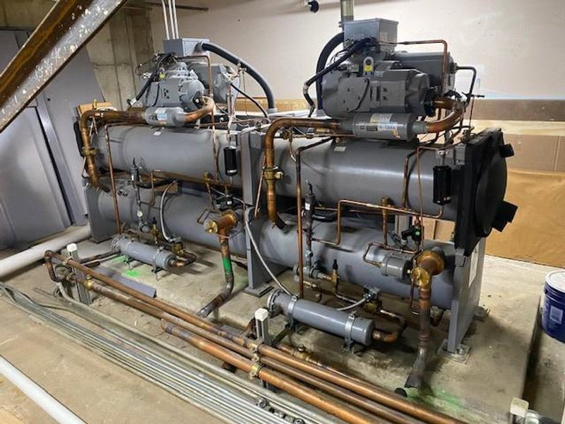 103 Ton AquaForce Condenserless Screw Chiller 30HXA126 CH-2