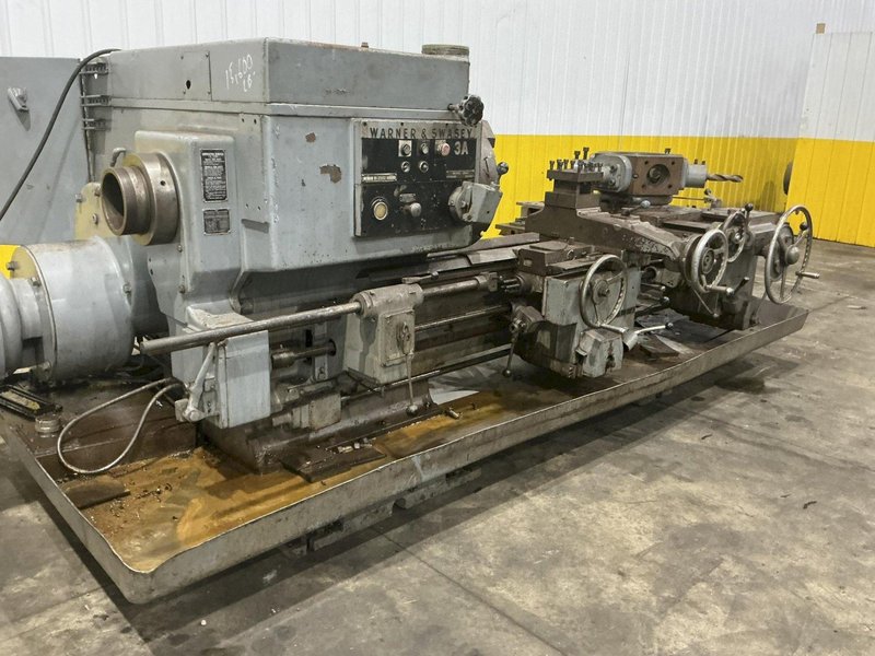 3A WARNER &amp; SWASEY MODEL #3-A M-3500 UNIVERSAL TURRET LATHE: YOBRO #25919