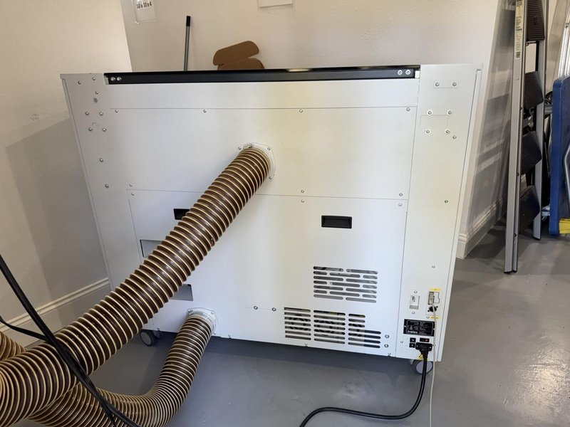 80 Watt Trotec Speedy 360  CO2 Laser Engraver, 2022 – 32″ x 20″ Bed, Dust Collector