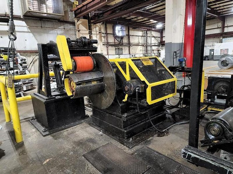 8&quot; x 8&quot; Torrington 2 High Rolling Mill Hydraulic Screw Down with Edging, Stock #14168