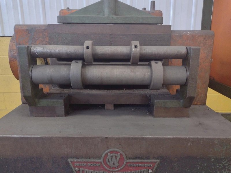 12" X .100" CWP MODEL #12A POWERED COIL STRIP STRAIGHTENER: STOCK 15285