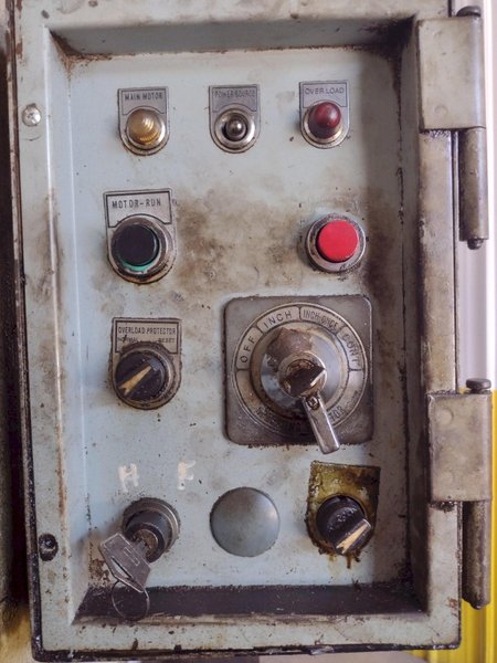 165 TON AIDA MODEL #PC-15(2) MECHANICAL CRANK GAP FRAME PRESS 7.87" STROKE : YOBRO #25991