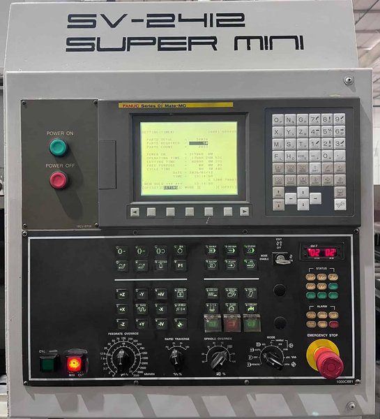 Sharp SV-2412S CNC Vertical Machining Center – Super Mini Mill