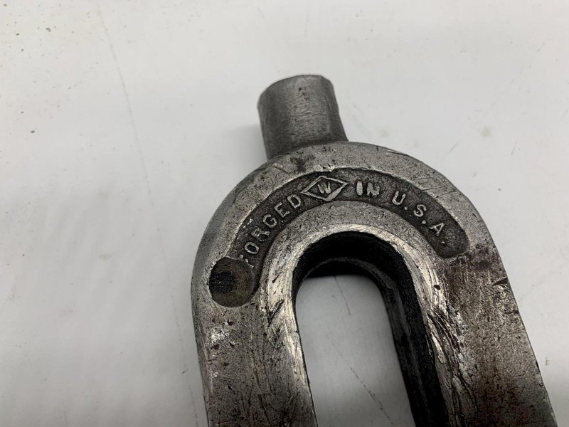 VULCAN U-STRAP CLAMP, NO.110, 11 1/4&quot; OAL, 1&quot; STUD, 2 1/2&quot; WIDTH, 2 1/2&quot; WIDTH STOCK #15680