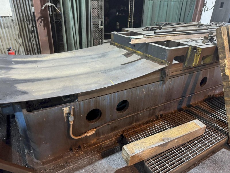 15 HP 68" X 168" ROCKFORD DOUBLE SIDED PLANER MILL. STOCK # 1214225