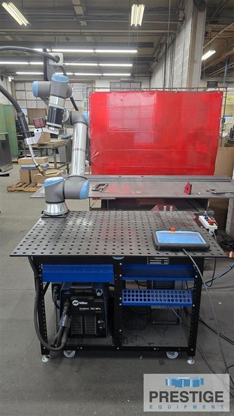 Universal Robot UR10e Cobot HireBotics Robot with Miller Welder
