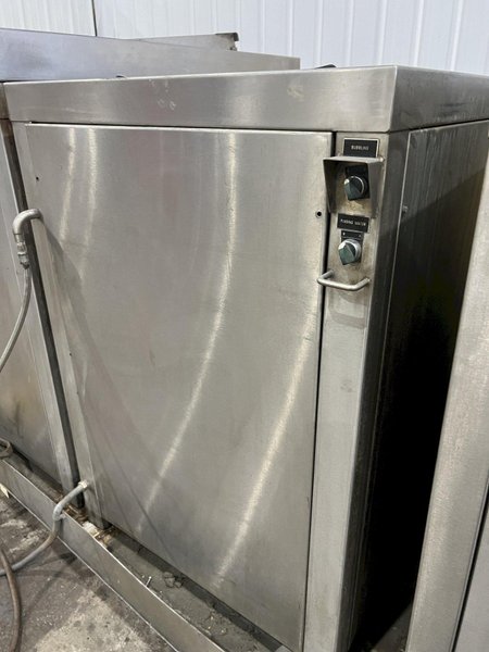 3 TANK FISA MODEL #3VST-350P ULTRASONIC PARTS BASKET TYPE CLEANING SYSTEM: STOCK #20623