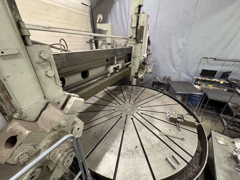 120" BETTS VERTICAL TURRET LATHE/VERTICAL BORING MILL STOCK # 0981426