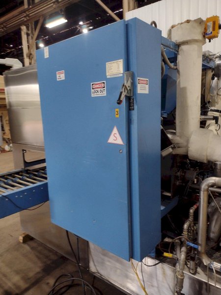 EXTRUDE HONE / SURFTRAN MODEL #STR-1 HIGH PRESSURE WASHER &amp; DEBURRING SYSTEM W/ STORCH DEMAGNETIZER MACHINE: STOCK #19369