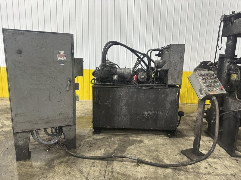 5&quot; (530 TON) AMD MODEL #530-2230 AUTOMATIC HYDRAULIC BAR &amp; BILLET SHEAR OR HYRDRAULIC PRESS: STOCK #22660