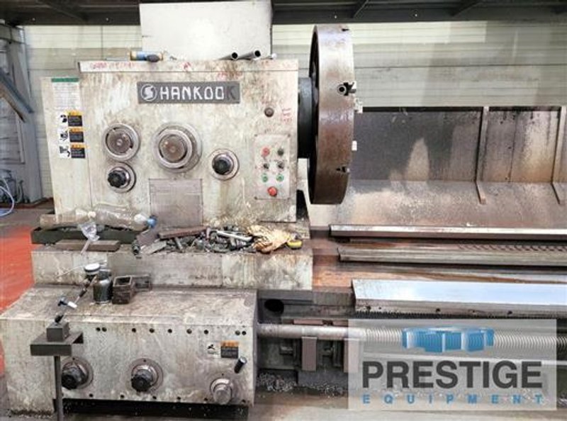 59" x 354" Hankook KM-III Heavy Duty Manual Lathe