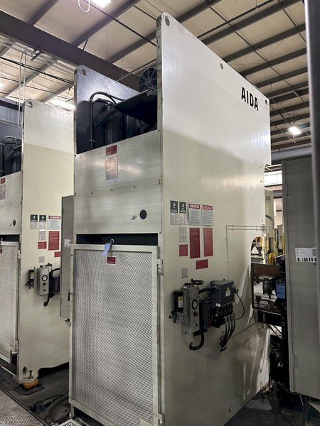 220 TON AIDA GAP FRAME METAL STAMPING PRESS
