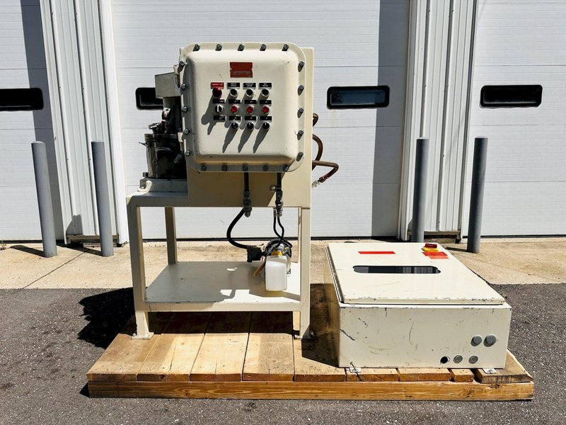 Charles Ross &amp; Son Co PVM-2  Stainless Steel Triple Motion Mixer w/Vacuum &amp; Jacketed Mix Can
