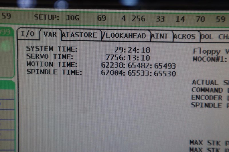 Haas VF-3YT CNC Vertical Machining Center, 40&quot;x26&quot;x25&quot;, CT40, 8,100 RPM, 2-Speed Gearbox, 40 Station ATC,  Probing, Thru Spindle Coolant