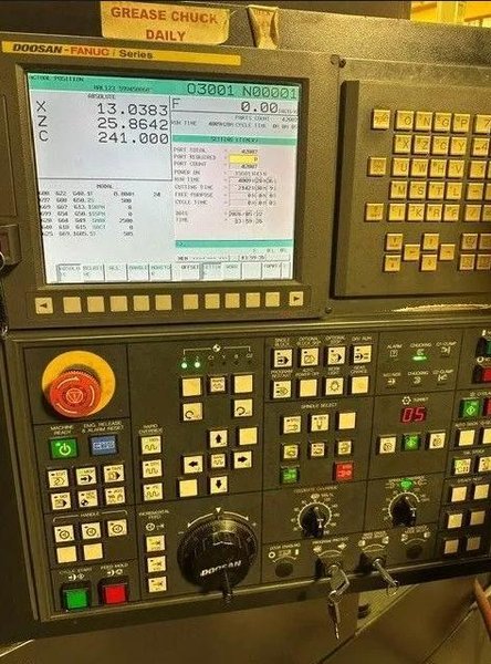 Used 2012 Doosan 2600M CNC Lathe For Sale