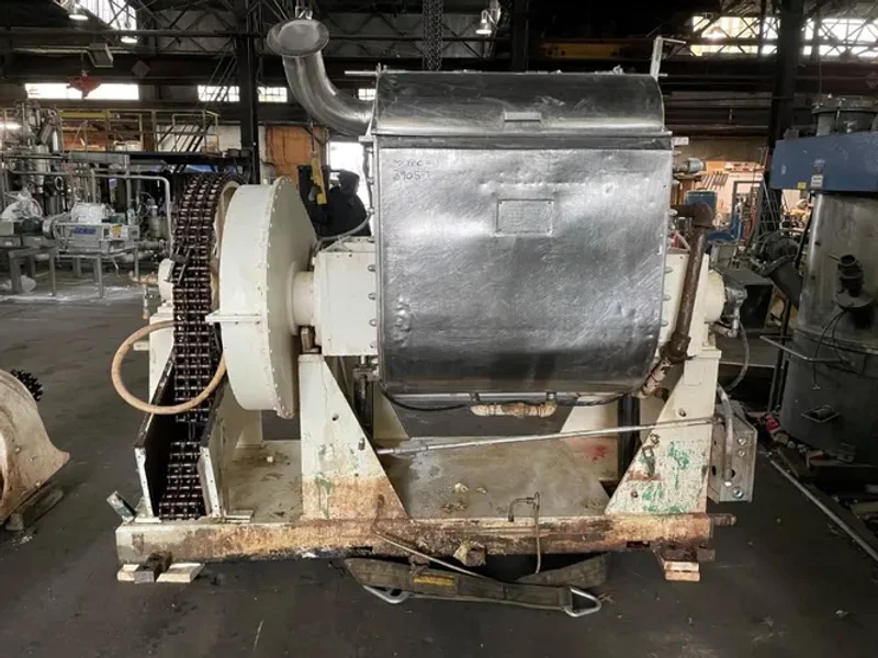 Day Mixing 150 Gal Day Double Arm Mixer, S/s, 125#