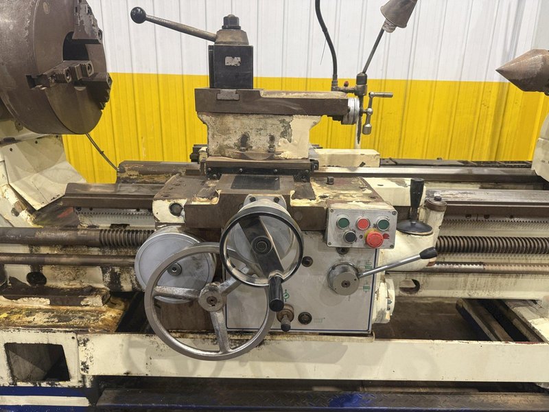 32" X 60" BIRMINGHAM MODEL #DL3260 GAP BED ENGINE LATHE 2006 5" HOLE : YOBRO #25339
