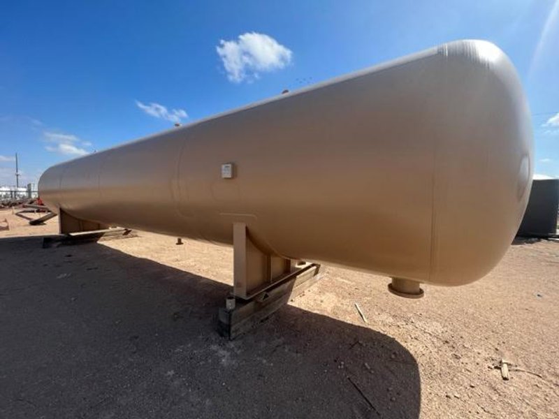 Gemstar Stainless Hydrogen Pressure Vessel – V101 – 2022 – 96″ OD x 40′ L – For Hydrogen Storage