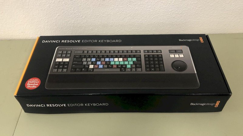 Blackmagic Design Davinci Resolve Editor Keyboard #DV/RES/BBPNLMLEKB