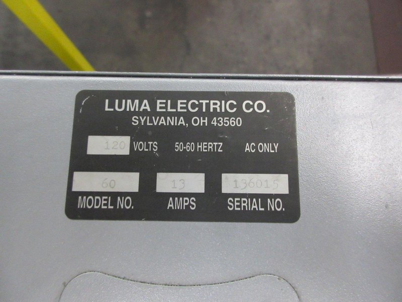 Luma Model 60 1500W Soldering Unit with 12 Heat Stages- Auction Item