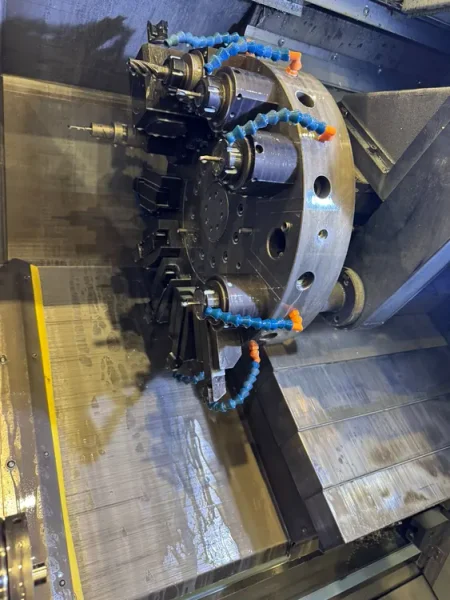 USED HAAS MODEL SL-30L 30" x 60" CNC SLANT BED LATHE