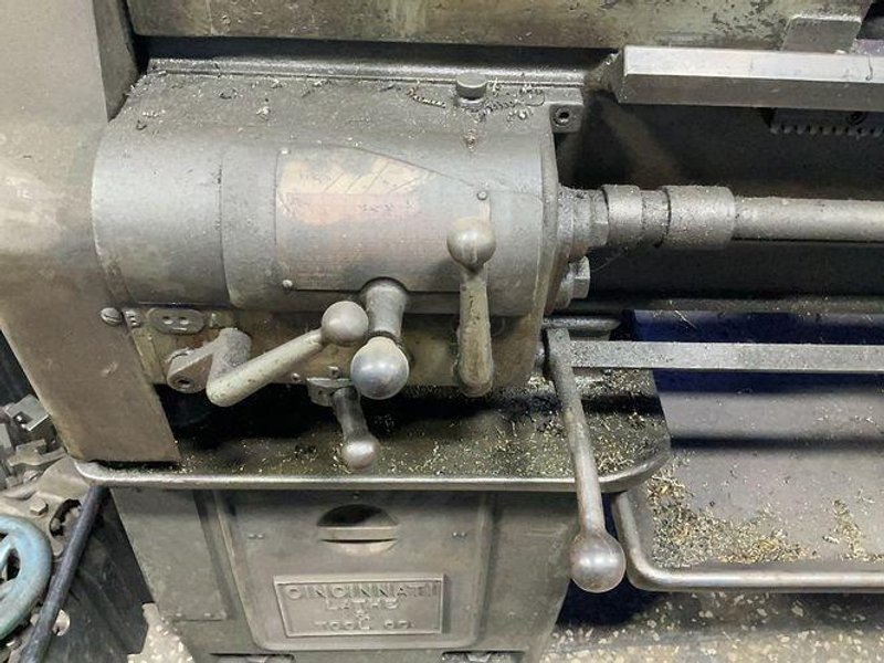 CINCINNATI LATHE &amp; TOOL CO 18” X 54” LATHE