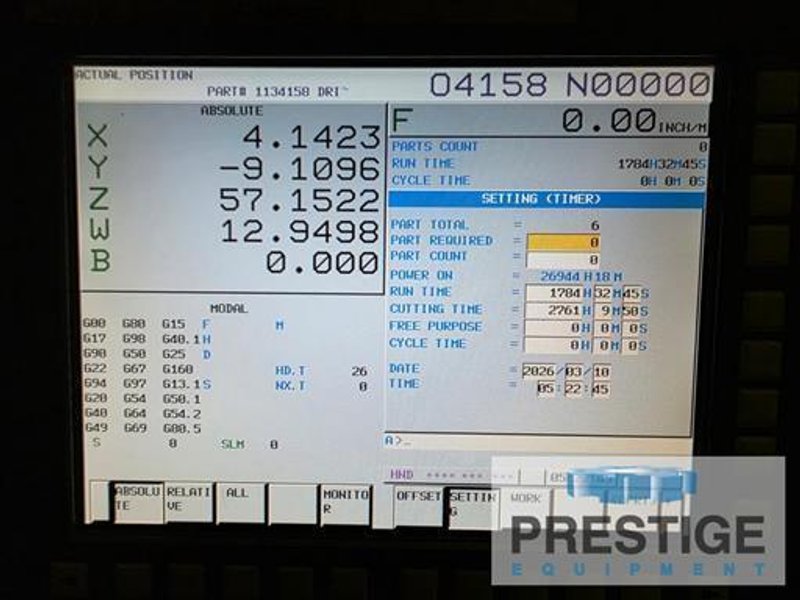 Boring Mills Horizontal Table Type CNC