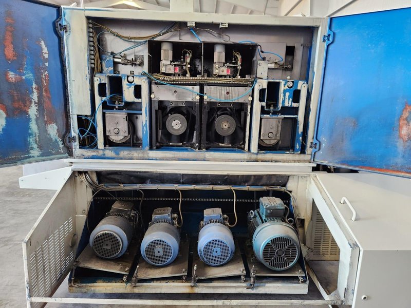 36" WIDE BUTFERING (2008) MODEL #PROFI-SPW-409-RTTR WET BELT GRINDER / SANDER: STOCK #20757