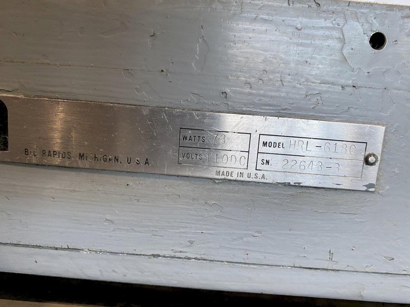 6" X 18" GARDNER MODEL 618 SURFACE GRINDER. STOCK # 0735722