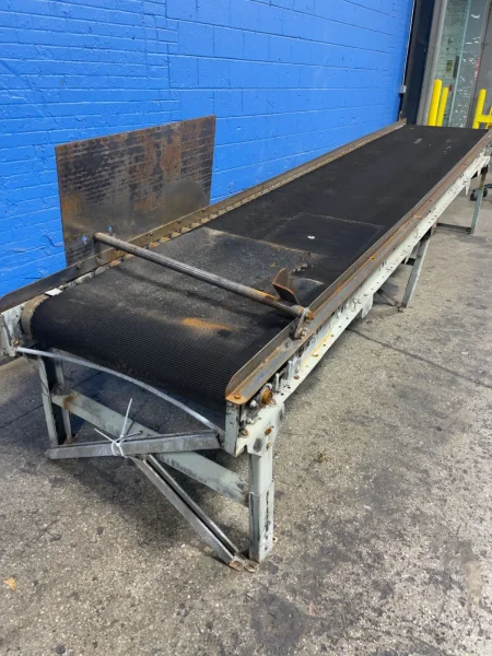HYTROL 186” X 30” CONVEYOR BELT SYSTEM   -  190-RB