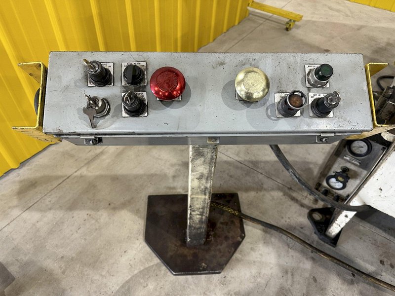 88 TON AIDA MODEL #NC1-80(2) GAP FRAME PRESS, 6.3&quot; STROKE: STOCK #20264