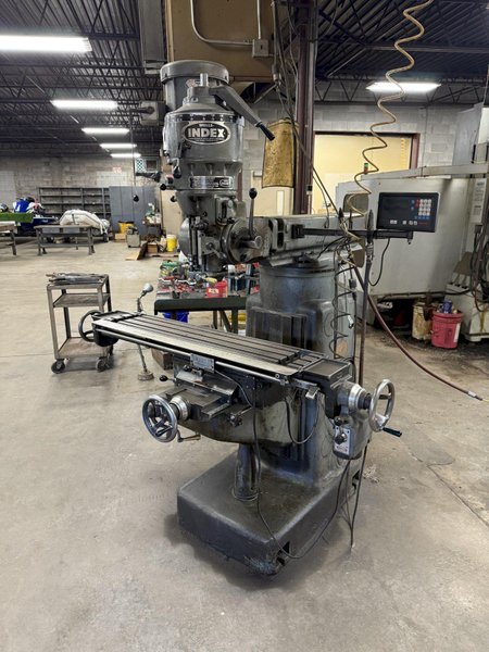 2HP WELLS INDEX MODEL 847 VERTICAL MILL. STOCK #1008025