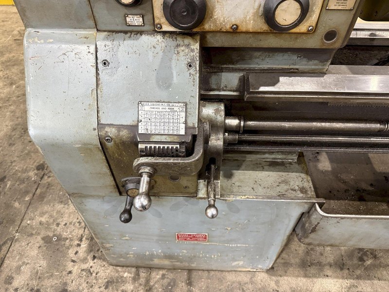 19&quot; X 80&quot; LEBLOND MODEL #6E REGAL ENGINE LATHE 1.75&quot; HOLE: YOBRO #23961