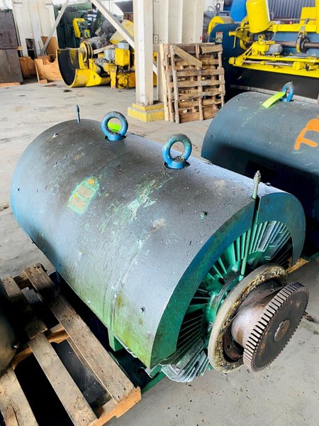 300 HP TOSHIBA NEMA DESIGN D MOTOR. STOCK # 0849020
