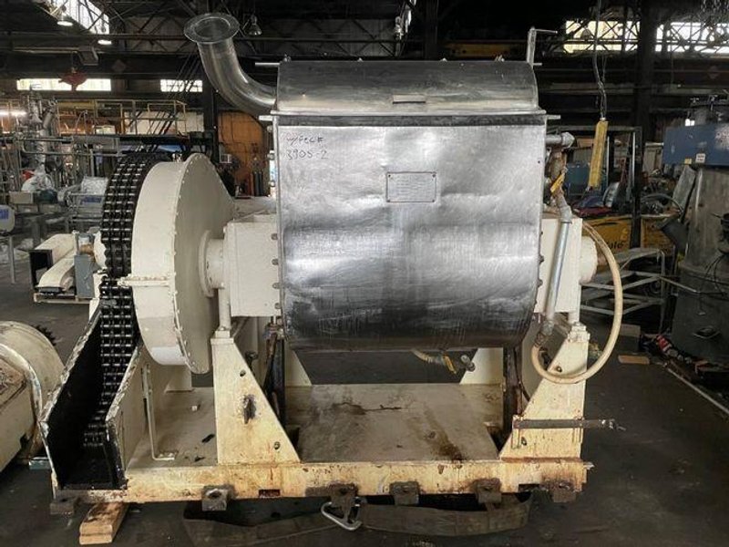 DAY MIXING 150 Gal Day Double Arm Mixer, S/S, 125#