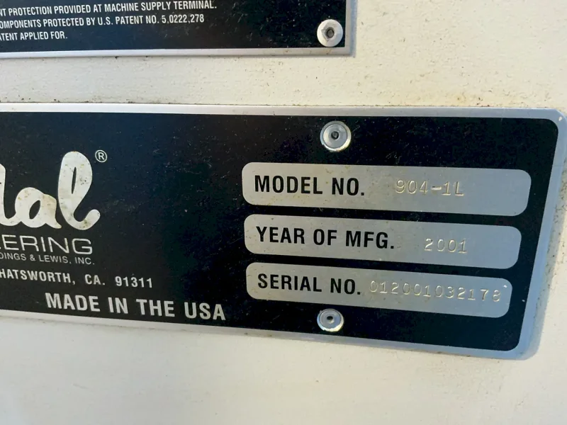 FADAL CNC VMC   -  904-11 / VMC 2016L