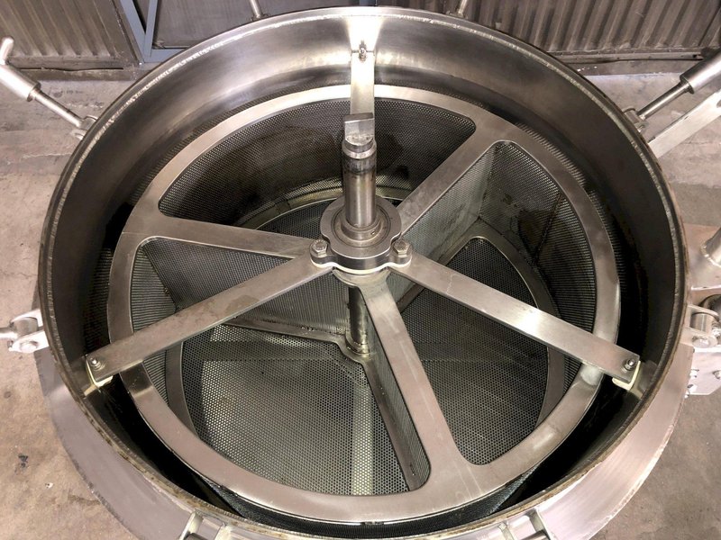 High Purity Extractions HP40 Stainless 35 Gallon Mixer - Rotary Extractor 2019 equipped with Cryogenic Capable, >95% Plant Extraction*, 60 lbs. per Hour Capacity